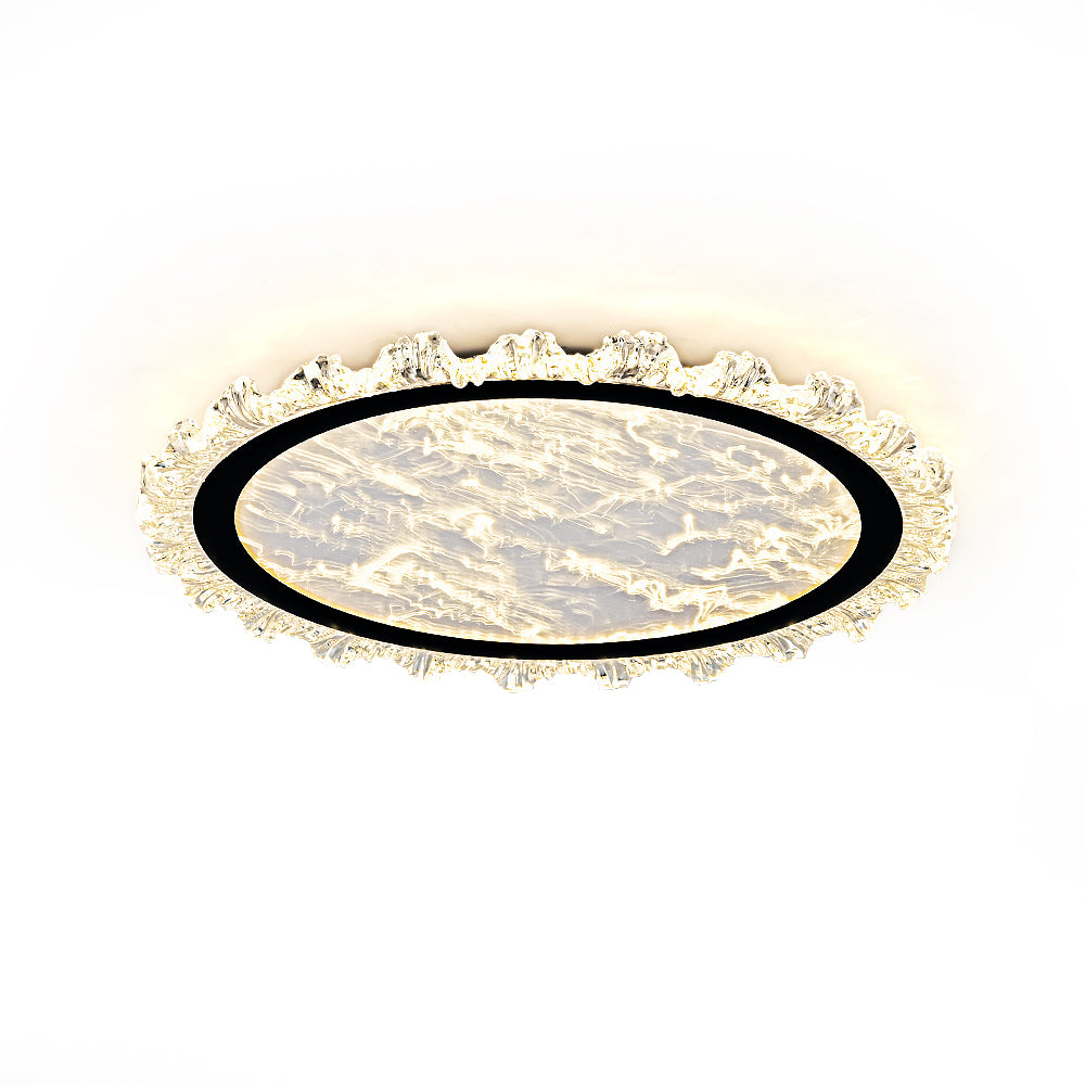 Italian Misty Crystal Ceiling Light
