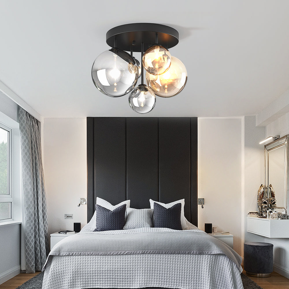 Aiwen Globe Glass Ceiling Light