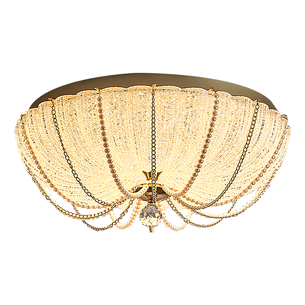 French Princess Crown Ceiling  Lamp