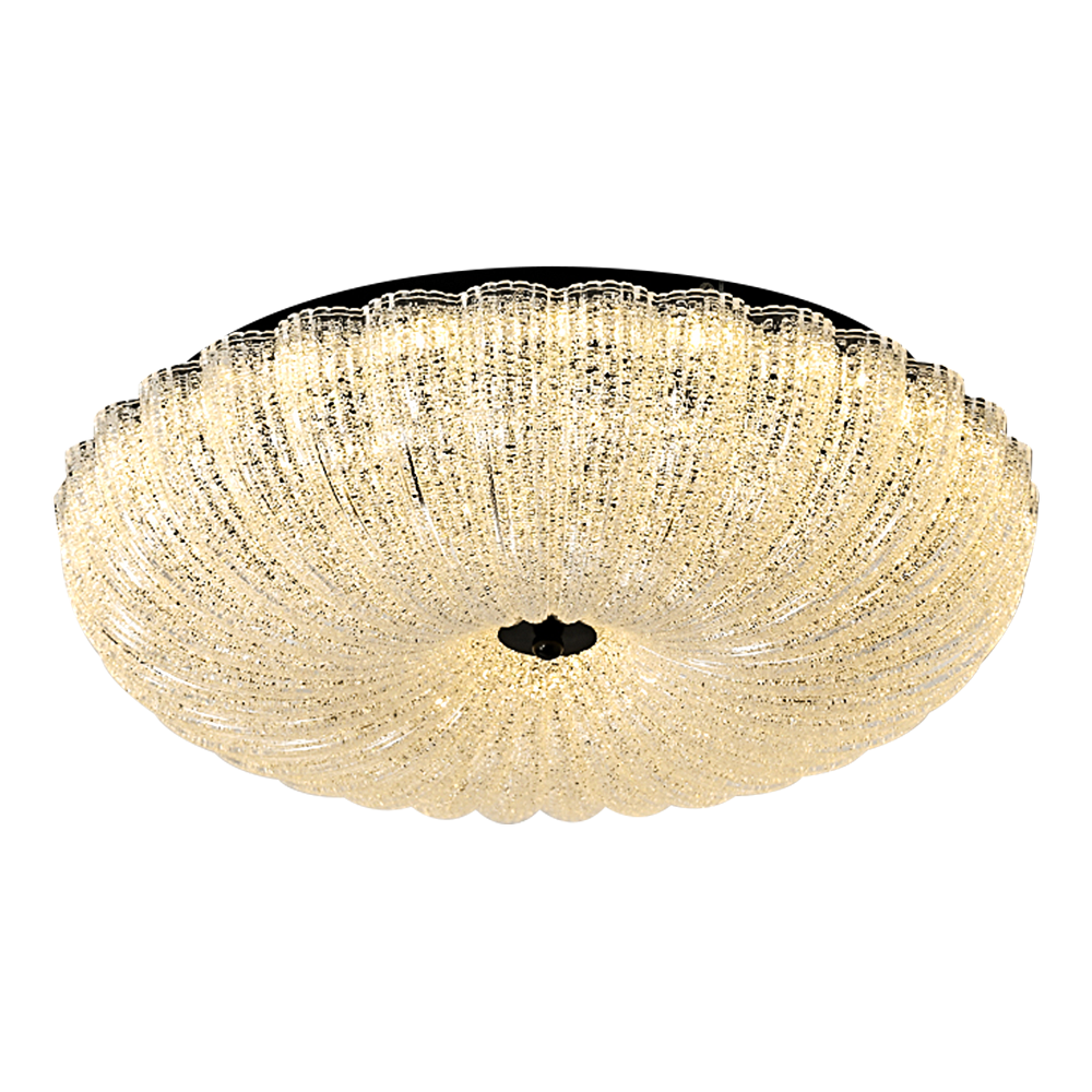 Italian Luxury Pumpkin Crystal Ceiling Lamp