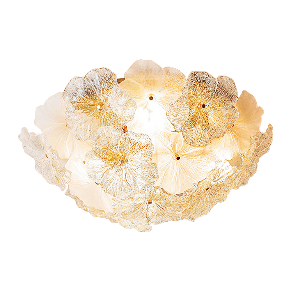 Ice Flowers Raindrops Ceiling Lamp