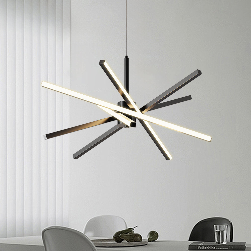 Modern Sputnik Dimmable LED Ceiling Light