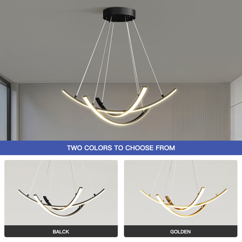 Dimmable Linear LED Island Lamp