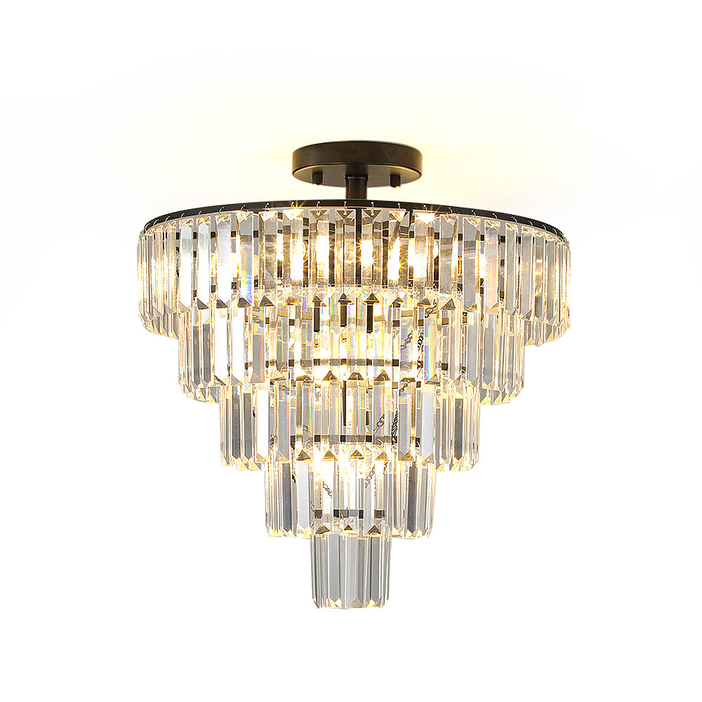 Morden Villa Round Crystal Chandelier