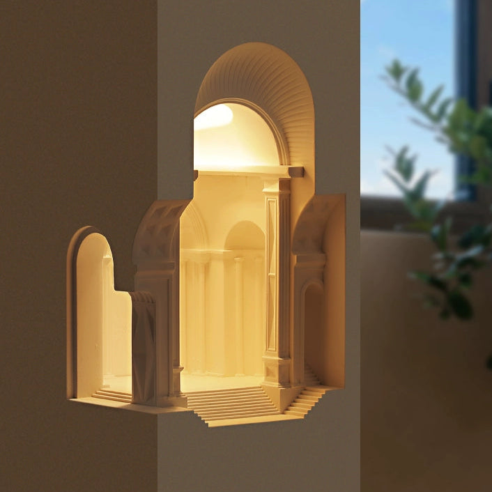 Euro Vintage Corner Wall Light